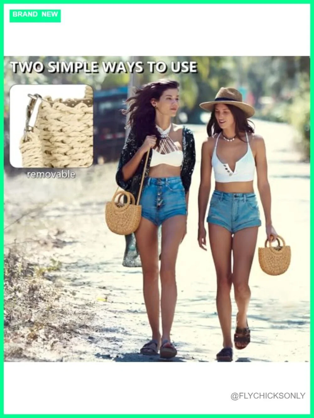 Straw Hobo Shoulder Crossbody Handwoven Bag